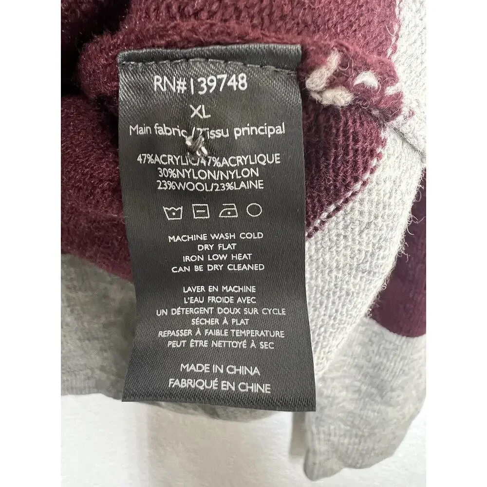 Slate & Stone Rugby Stripe Polo Sweater XL New